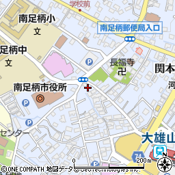 神奈川県南足柄市関本532周辺の地図