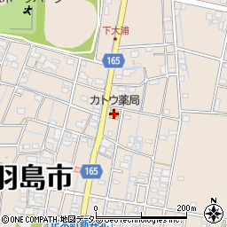 カトウ薬局新井店周辺の地図