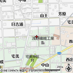 愛知県一宮市西大海道東光寺37周辺の地図