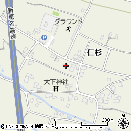 静岡県御殿場市仁杉135-1周辺の地図