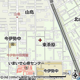 愛知県一宮市今伊勢町宮後東茶原17周辺の地図