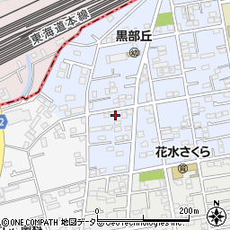 神奈川県平塚市黒部丘30-43周辺の地図