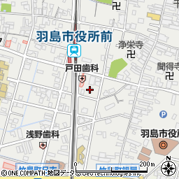 明日成羽島校周辺の地図