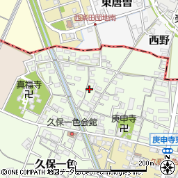 愛知県小牧市久保一色3077周辺の地図