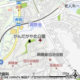 神奈川県鎌倉市津1040-61周辺の地図