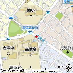 須賀保育園前周辺の地図
