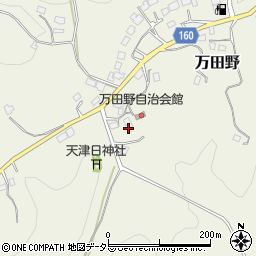千葉県市原市万田野168周辺の地図