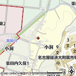 愛知県犬山市小洞185周辺の地図