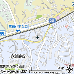 Ｙ・Ｋ・ハウス六浦南周辺の地図