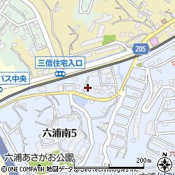カーサビスタ横浜六浦周辺の地図