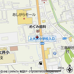 神奈川県足柄上郡大井町上大井306周辺の地図