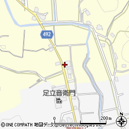京都府福知山市報恩寺大風呂周辺の地図