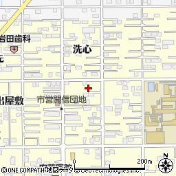 愛知県一宮市開明出屋敷68周辺の地図