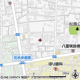 クリオ平塚松風壱番館周辺の地図