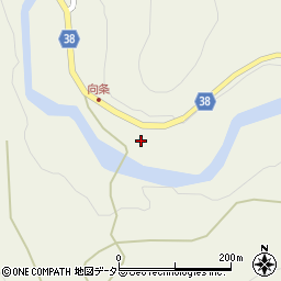 京都府南丹市美山町田歌（広手）周辺の地図