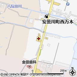 滋賀ダイハツ販売Ｕ－Ｃａｒハッピー安曇川店周辺の地図