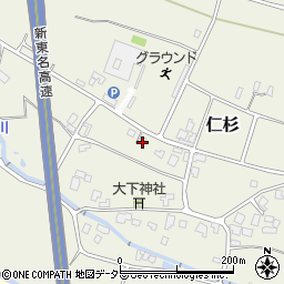 静岡県御殿場市仁杉135周辺の地図