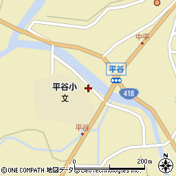 長野県下伊那郡平谷村1068周辺の地図