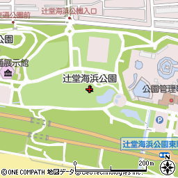 辻堂海浜公園周辺の地図