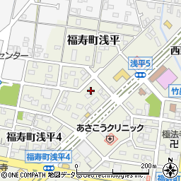 シティーライフ浅井周辺の地図