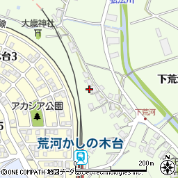 京都府福知山市荒河1318周辺の地図