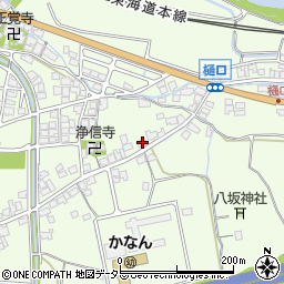 滋賀県米原市三吉17周辺の地図