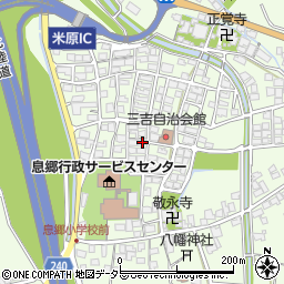 滋賀県米原市三吉1145周辺の地図
