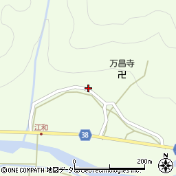 京都府南丹市美山町江和上ヱ前周辺の地図