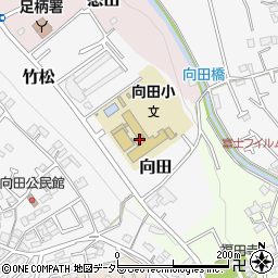 神奈川県南足柄市向田518周辺の地図