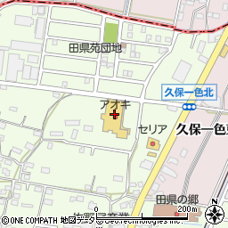 愛知県小牧市久保一色関-ノ周辺の地図