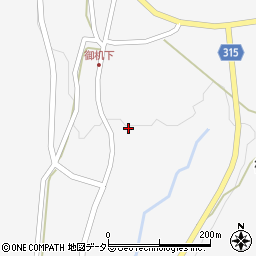 鳥取県日野郡江府町御机300周辺の地図