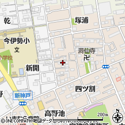 愛知県一宮市今伊勢町本神戸目久井7周辺の地図
