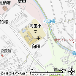 神奈川県南足柄市向田555周辺の地図