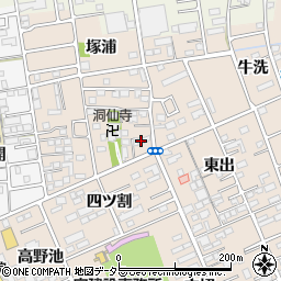 愛知県一宮市今伊勢町本神戸目久井21周辺の地図