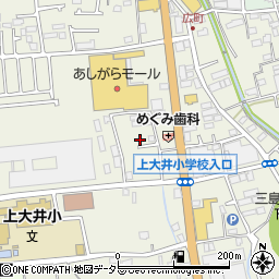 神奈川県足柄上郡大井町上大井126周辺の地図