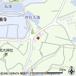 京都府綾部市栗町大谷周辺の地図