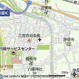 滋賀県米原市三吉1138-2周辺の地図