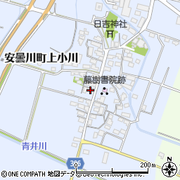 滋賀県高島市安曇川町上小川291周辺の地図
