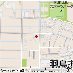 岐阜県羽島市正木町新井43周辺の地図