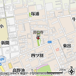 愛知県一宮市今伊勢町本神戸目久井490周辺の地図