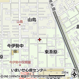 愛知県一宮市今伊勢町宮後東茶原20-3周辺の地図