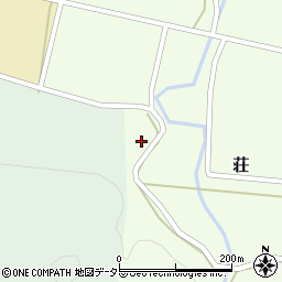 鳥取県西伯郡伯耆町荘321周辺の地図