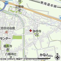 滋賀県米原市三吉43周辺の地図