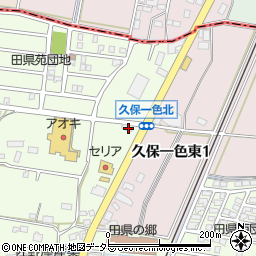 愛知県小牧市久保一色824周辺の地図