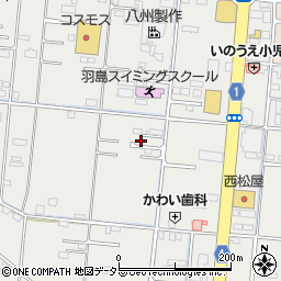 岐阜県羽島市竹鼻町狐穴900-6周辺の地図