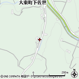 島根県雲南市大東町下佐世327-2周辺の地図