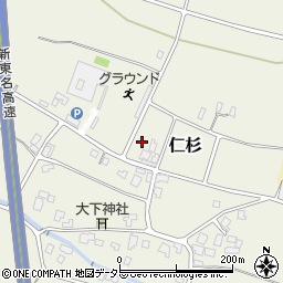 静岡県御殿場市仁杉254-4周辺の地図