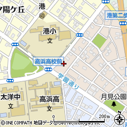 神奈川県平塚市幸町10周辺の地図