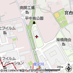 神奈川県足柄上郡開成町みなみ周辺の地図