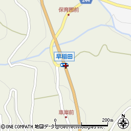 早稲田周辺の地図